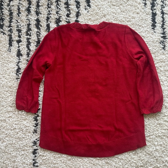 NWOT LOFT Red Sweater (size M) - Picture 6 of 6
